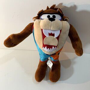 TAZ Space Jam A New Legacy Tune Squad 8" Tasmanian Devil Jordan Stuffed Plush